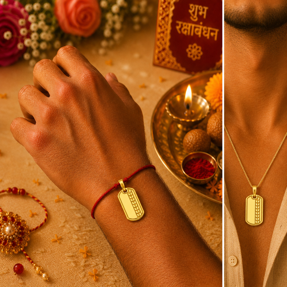 Tag Rakhi cum Pendant