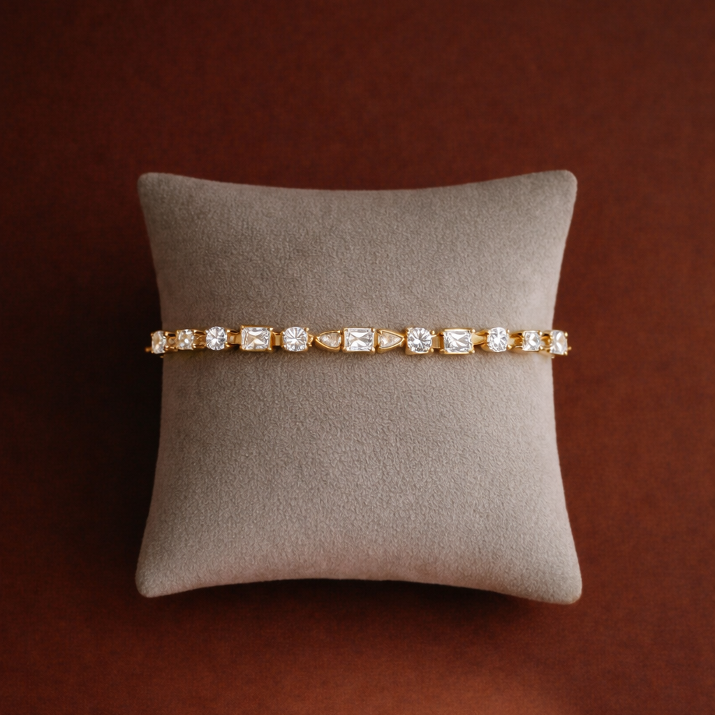 Tennis bracelet | Elegant Multi-Stone Diamond Bracelet