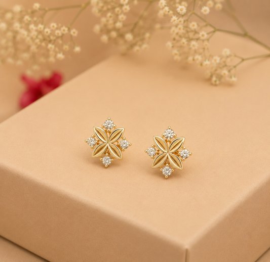 The Floral Radiance Earrings