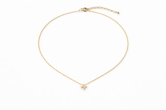Plane necklace