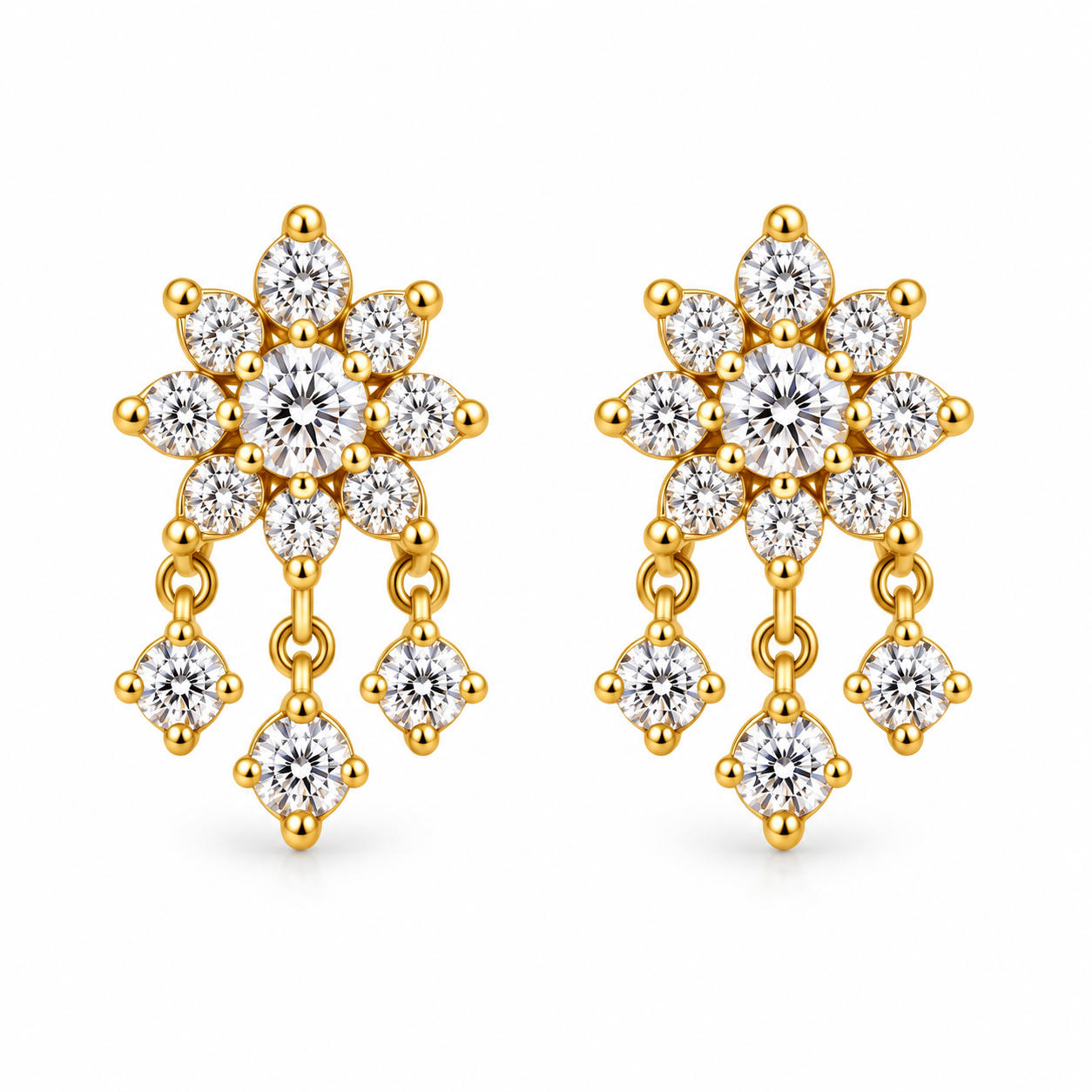 The Diamond Chandelier Earrings