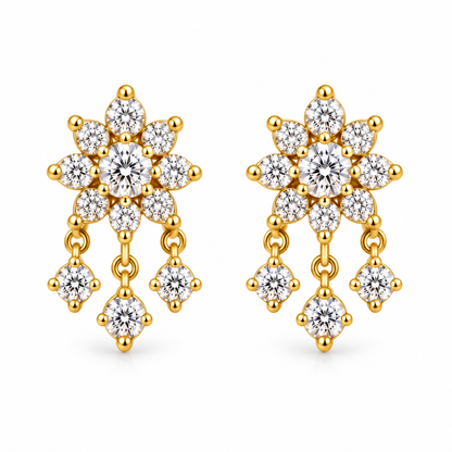 The Diamond Chandelier Earrings