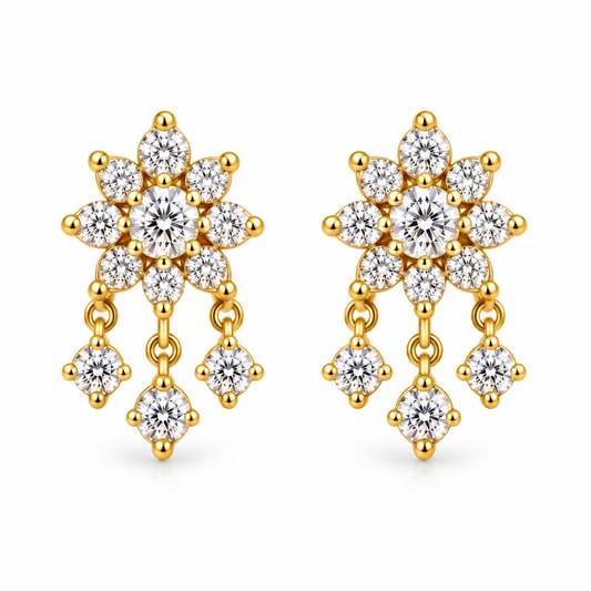 The Diamond Chandelier Earrings