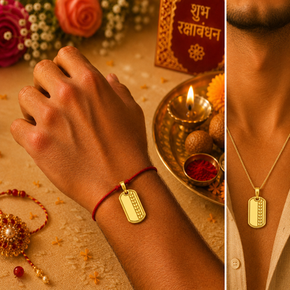 Tag Rakhi cum Pendant