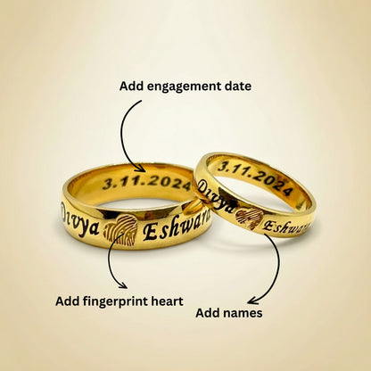 Custom Name Ring