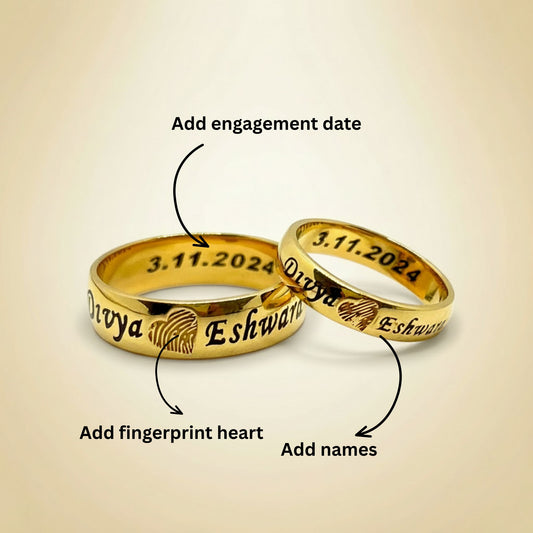 Custom Name Ring