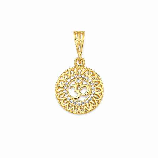 OM Mandala Rakhi cum Pendant