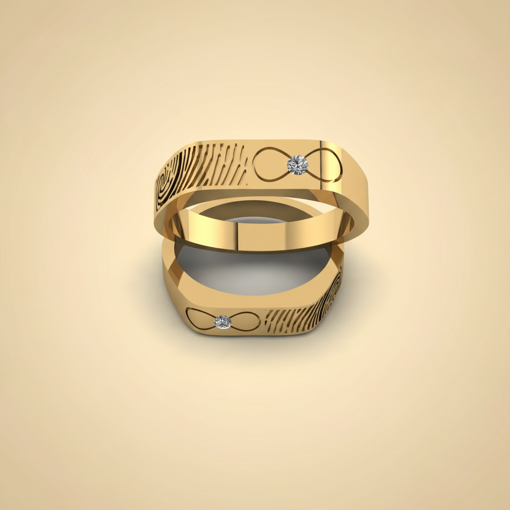 Infinity Fingerprint Rings