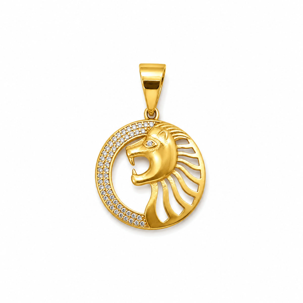 Lion Rakhi cum Pendant