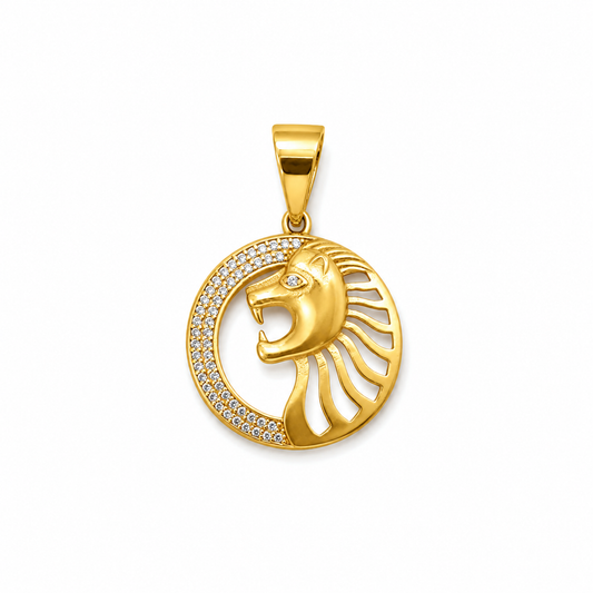 Lion Rakhi cum Pendant