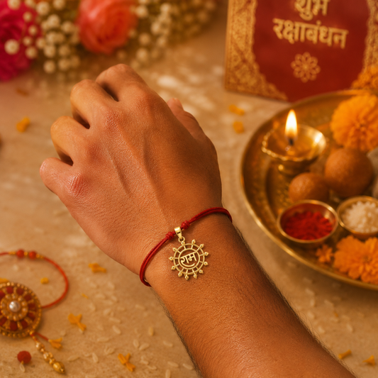 Ram chakra Rakhi cum Pendant