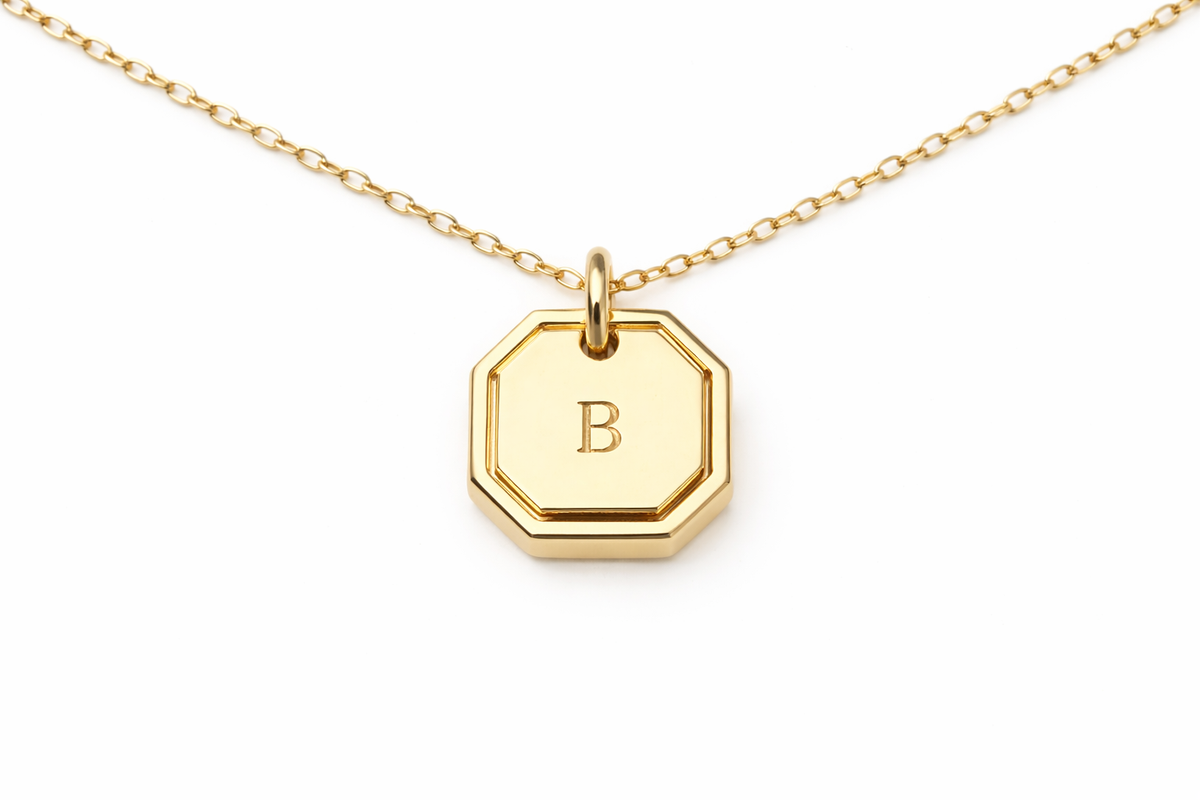 Initial necklace