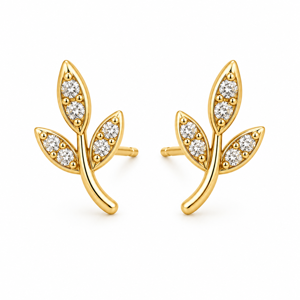 The Leaves Stud Earring
