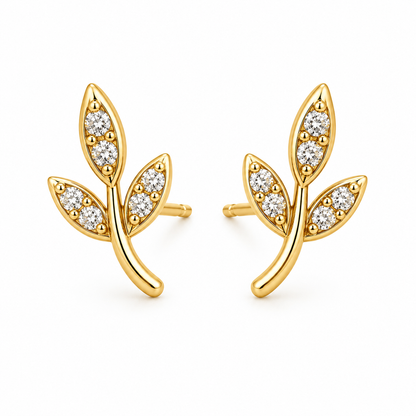 The Leaves Stud Earring