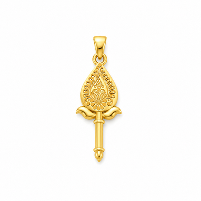 Lord Murugan Vel Rakhi cum Pendant