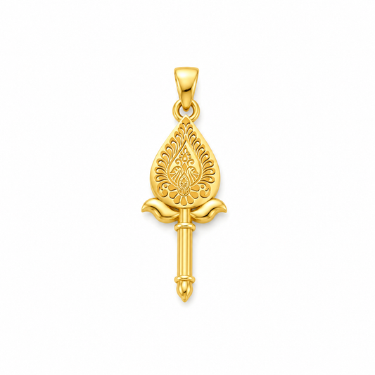 Lord Murugan Vel Rakhi cum Pendant