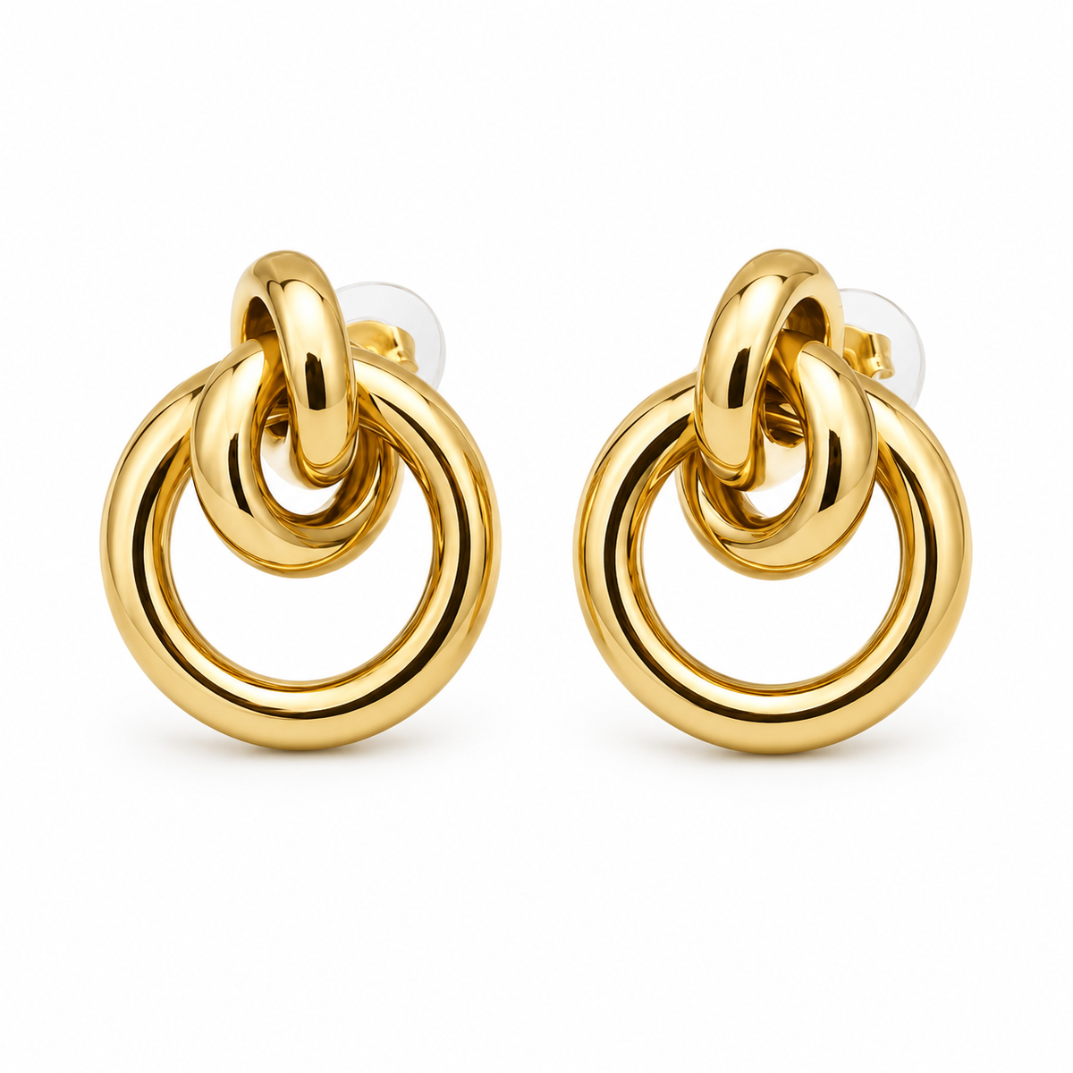The Luminous Knot Earrings