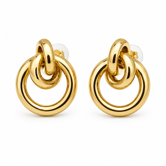 The Luminous Knot Earrings