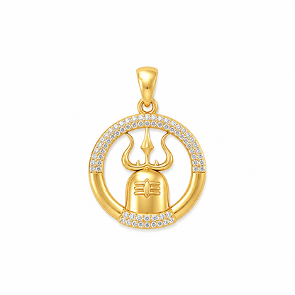 Shiva Linga Rakhi cum Pendant