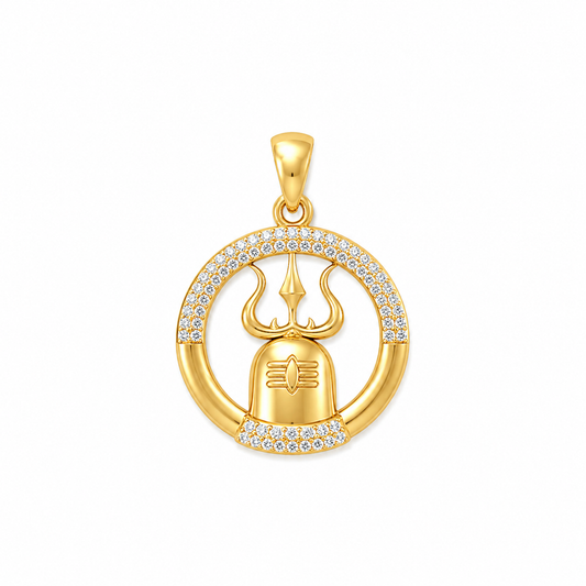 Shiva Linga Rakhi cum Pendant