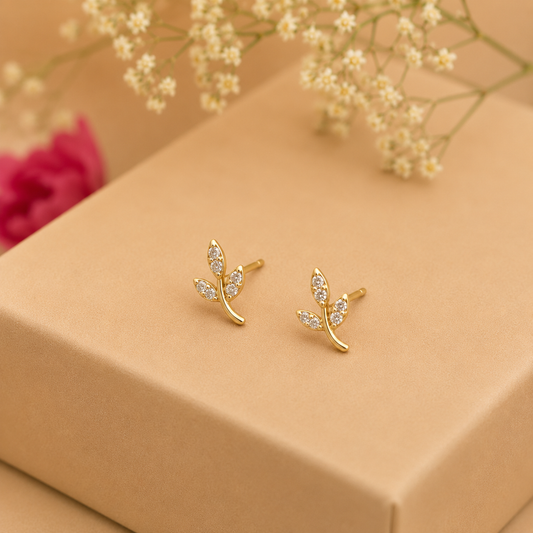 The Leaves Stud Earring