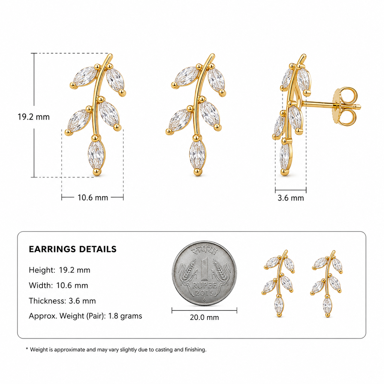 The Flora Cluster Earrings
