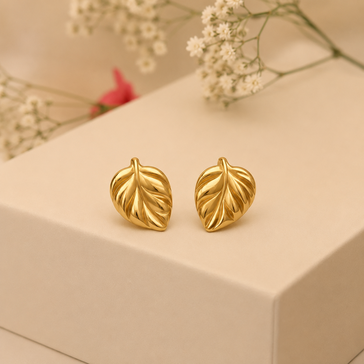 The Botanical Grace Gold Earrings