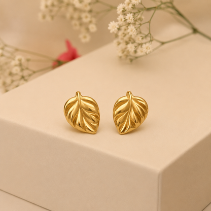 The Botanical Grace Gold Earrings