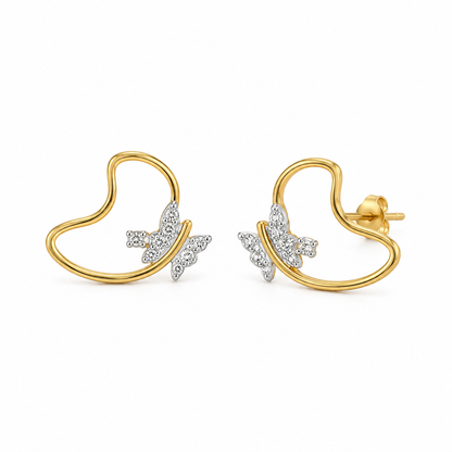 The Open Blossom Stud Earrings