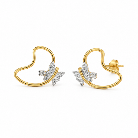 The Open Blossom Stud Earrings