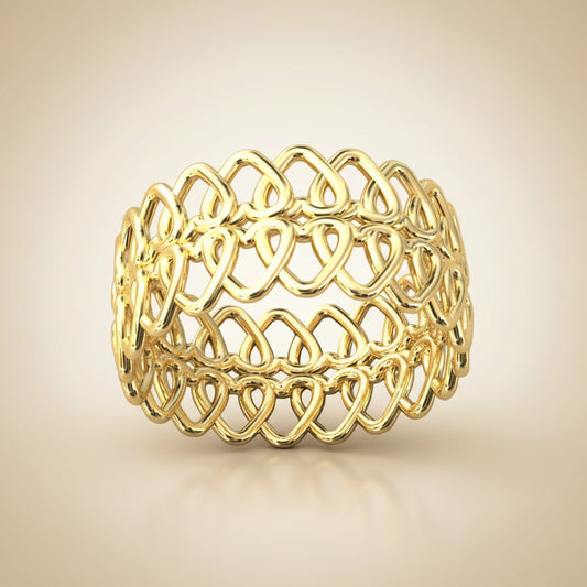 Heart Wire Band