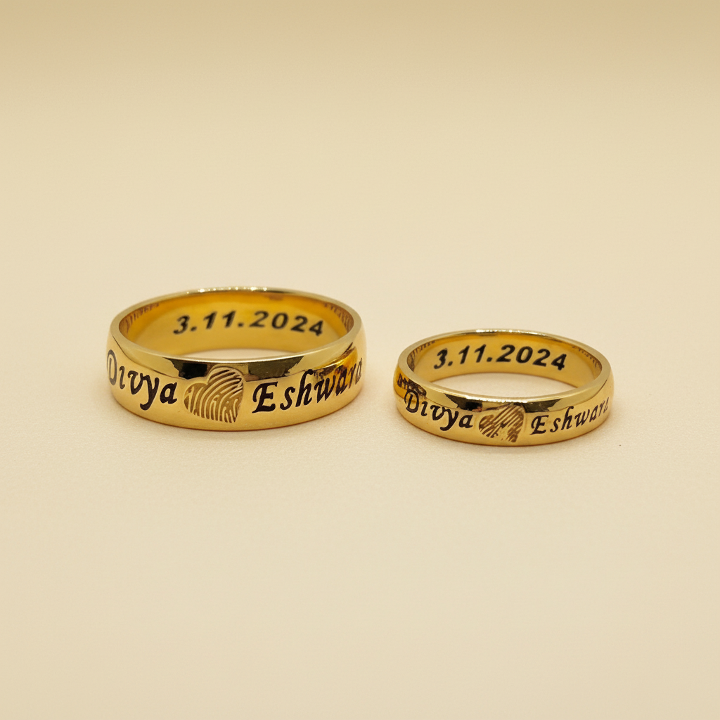 Custom Name Ring