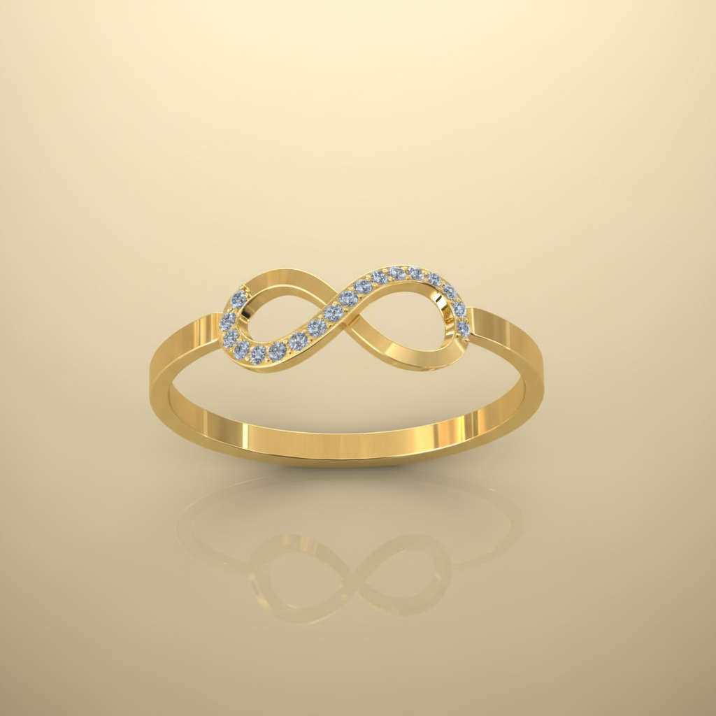 Diamond Infinity Diamond Ring