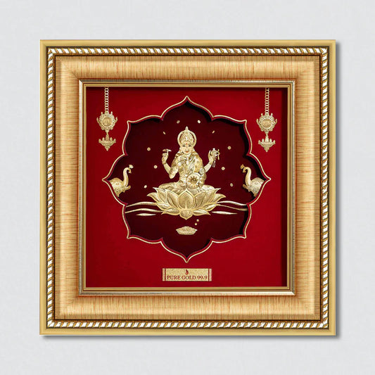 Lotus Lakshmi Painting (Size S)