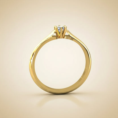 Timeless Solitaire Elegance