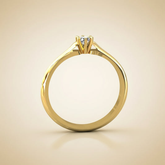 Timeless Solitaire Elegance