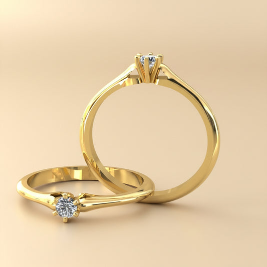 Timeless Solitaire Elegance