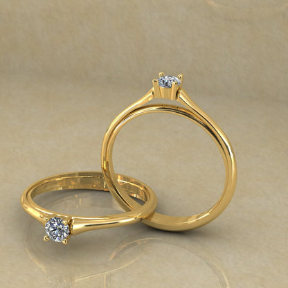 Classic Solitaire Diamond Ring