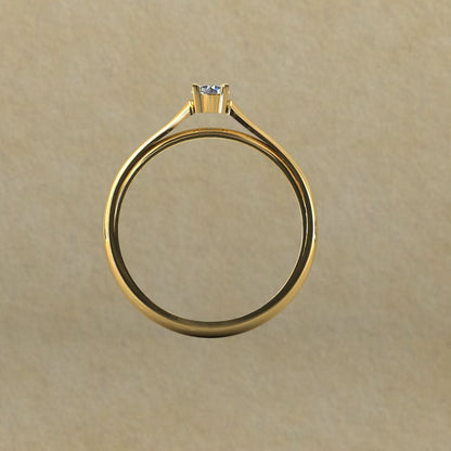 Classic Solitaire Diamond Ring