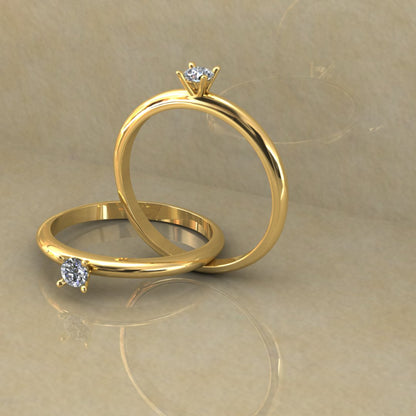 Timeless Solitaire Ring