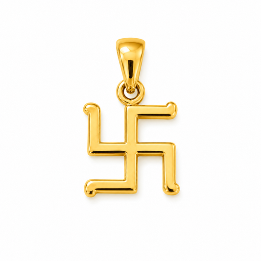 Swastik Rakhi cum Pendant