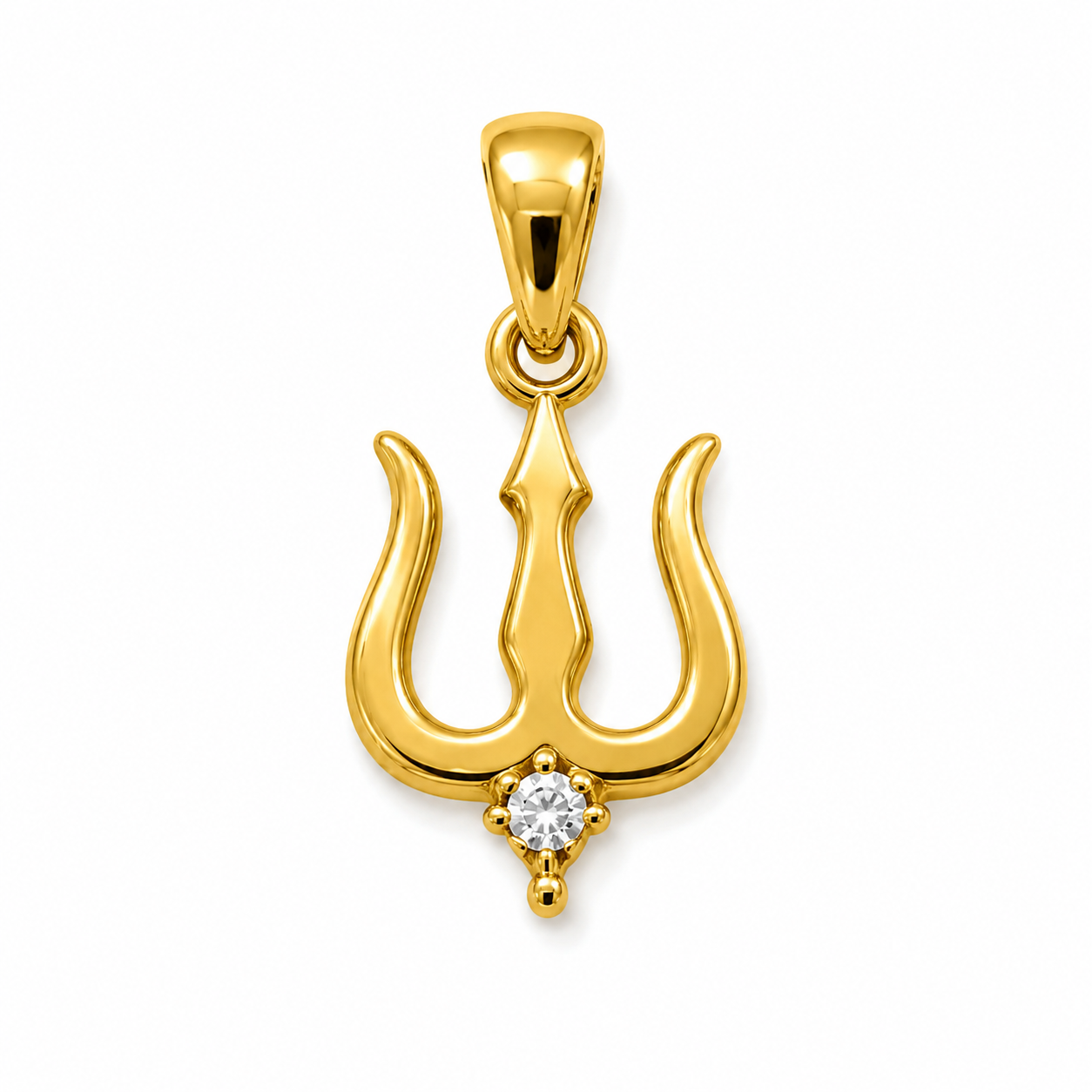 Trishul Rakhi cum Pendant