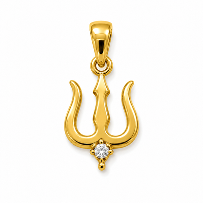 Trishul Rakhi cum Pendant
