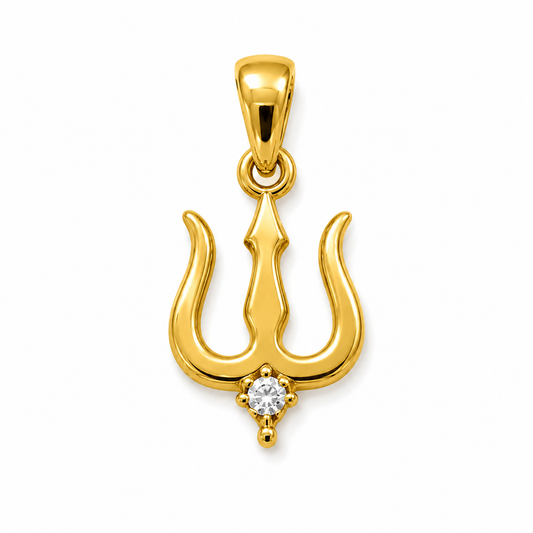 Trishul Rakhi cum Pendant