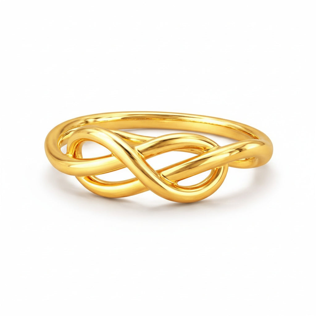 Infinity Knot Gold Ring
