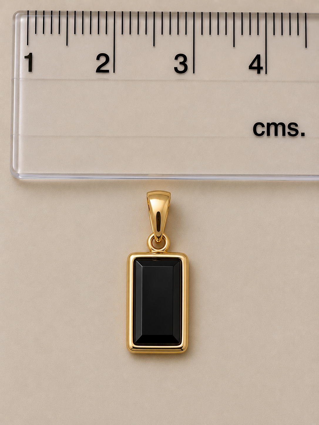 Black Onyx Rakhi cum Pendant