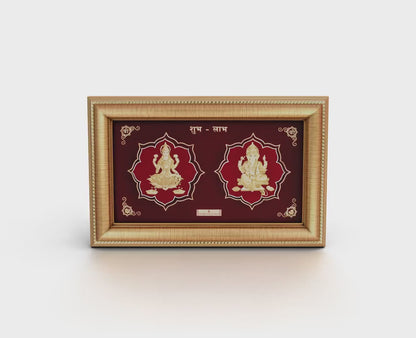 Lakshmi & Ganesha Painting (Size M)