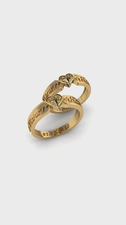 Heartbeat Bond Rings