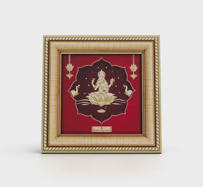 Lotus Lakshmi Painting (Size S)