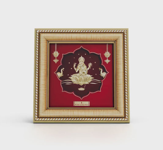 Lotus Lakshmi Painting (Size S)